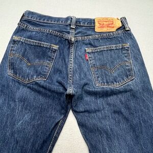 vintage Levis Mens Jeans 501 XX Blue Denim 30x34 ( fits 29x33) Dark Wash